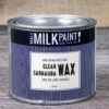 clear carnauba wax cera para milkpaint