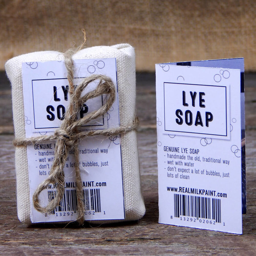 lye soap - jabon de lejia para cepillos - pintura milkpaint